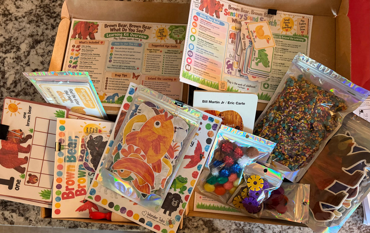 Brown Bear Math and Literacy Bundle