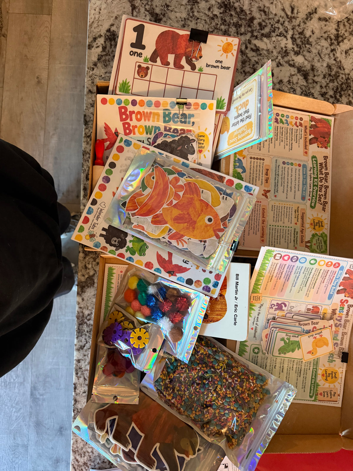 Brown Bear Math and Literacy Bundle