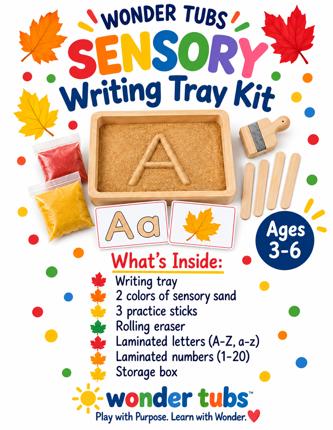 Writing Practice Tray