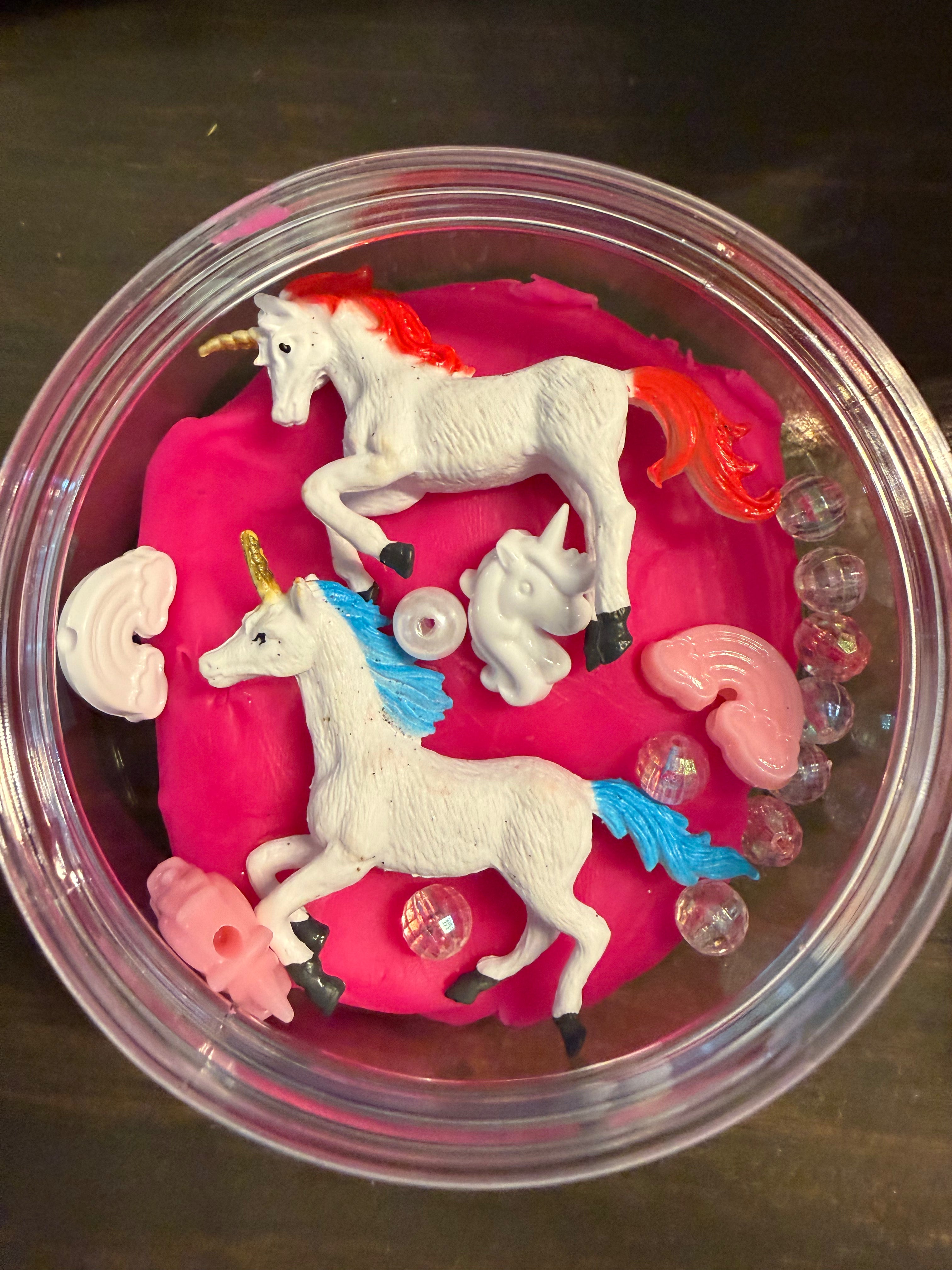 Pink Unicorn Wishes Wonder Dough