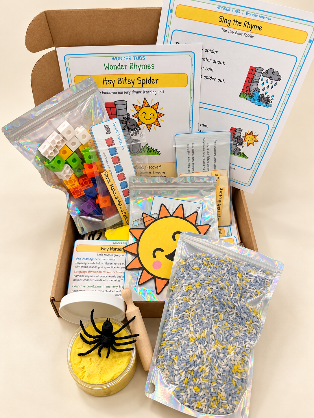 Itsy Bitsy Spider Learning Kit